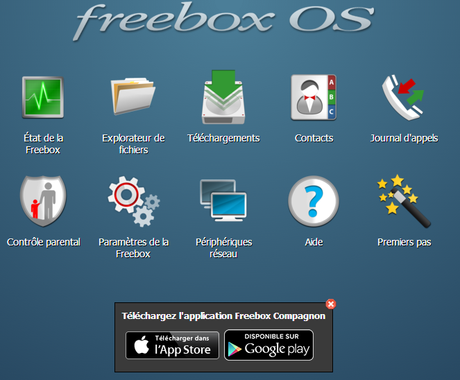 freeboxOS Mise à jour Freebox Server : Freebox OS