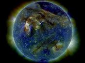 orage magnétique commencé Terre