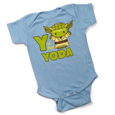 Bodies bébés Star Wars, Yoda, en vente sur ThinkGeek