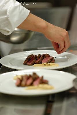 Une soirée dans les cuisines de l'Aigle Noir !