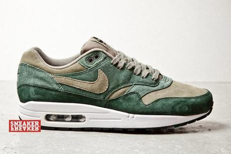 Nike Air Max 1 Green Suede nike-air-max-1-suede-green-1