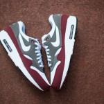 Nike Air Max 1 Green Suede Nike Air Max 1 Essential Burgundy White