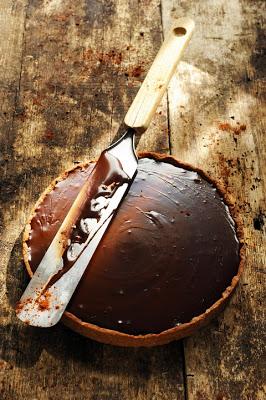 Les classiques du week-end… La tarte au chocolat !