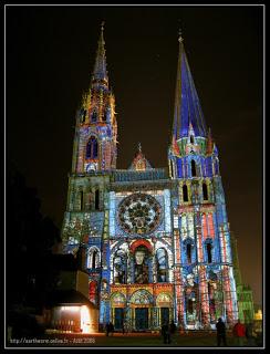 La cathédrale de Chartres à découvrir sous un nouveau jour.