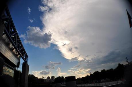 Nuages à la Villette