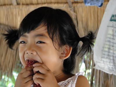 Petite Issan 5ans, épicurienne de naissance : Portrait