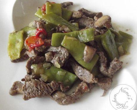 wok boeuf haricots coco champignons  (1)