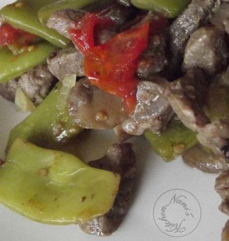 wok boeuf haricots coco champignons  (2)