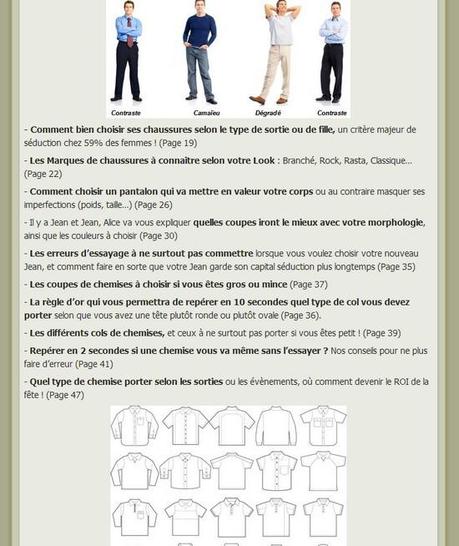 lisibilité page de vente