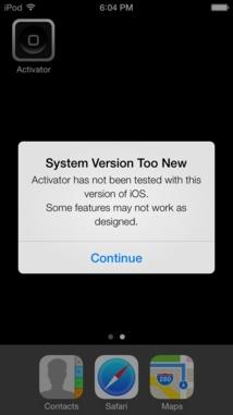 Les Dev' taquinnent (jailbreak) l'iOS 7 sur iPhone...