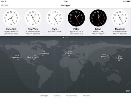 Aperçu de iOS 7 beta 2 pour iPad