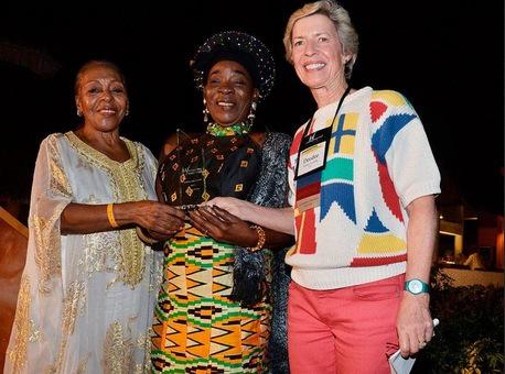 RITA MARLEY : REMERCIEE ET HONOREE AU FORUM IWF POUR SON ACTION EN AFRIQUE