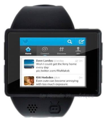 Androidly, une montre connectée sous Android