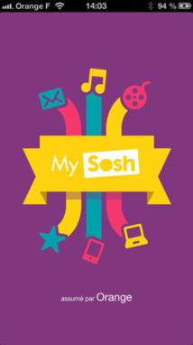 L'application sur iPhone MySosh régle des petits soucis...