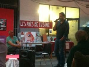 Aux Prud’hommes avec Kerviel, tout un symbole Jérôme Kerviel invité des Amis de l'usine