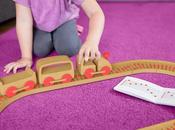 "The Sound Track" petit train bois enfants deviennent compositeur Design