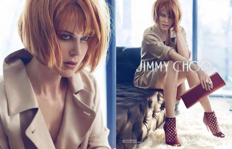Nicole Kidman est la nouvelle égérie de la campagne Jimmy Choo...