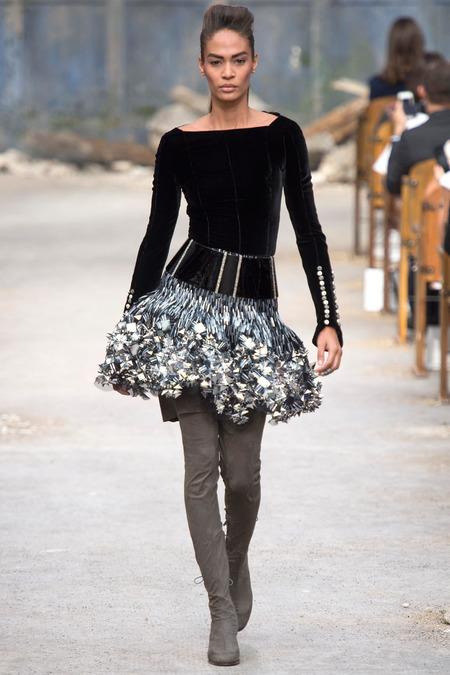 Le défilé Chanel Haute Couture...