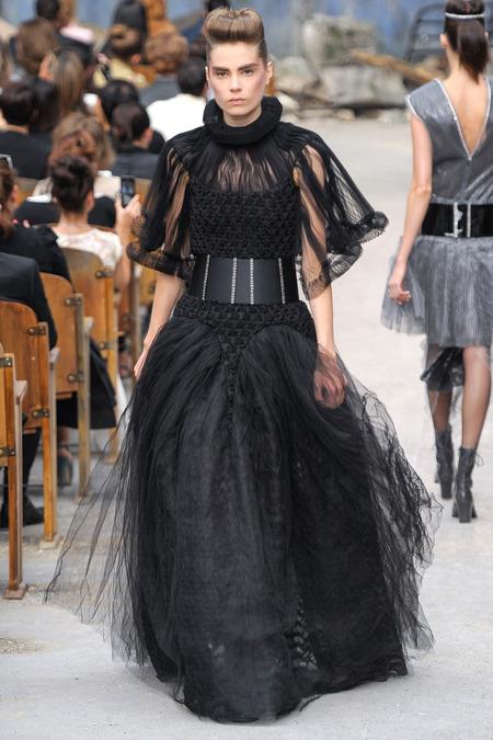 Le défilé Chanel Haute Couture...