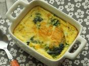 Flans d'épinards copeaux mimolette vieille