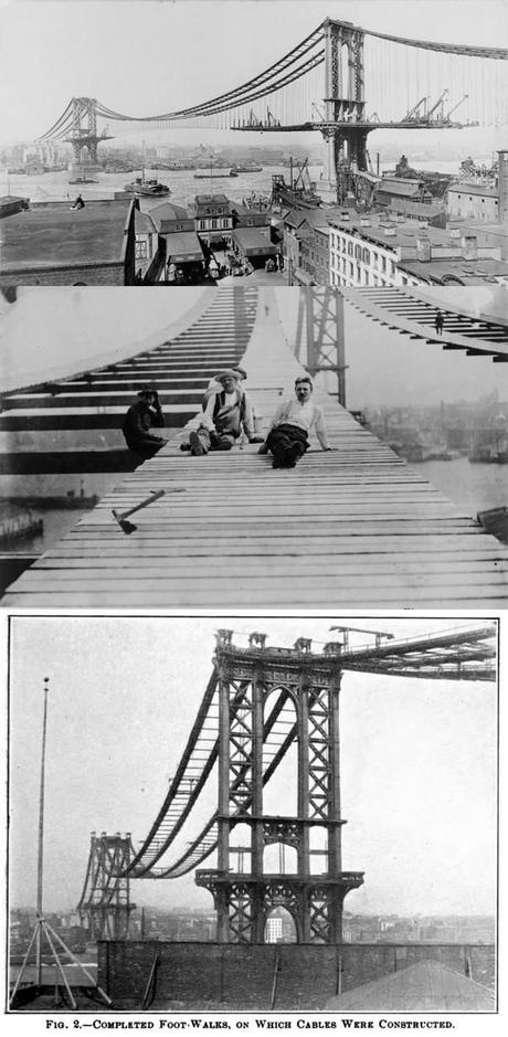 Le Manhattan Bridge, New York (1901 - 1912)