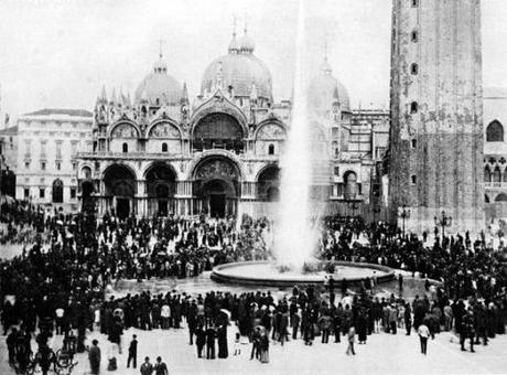 Inauguration de la concession place saint-Marc le 20 juin 1884