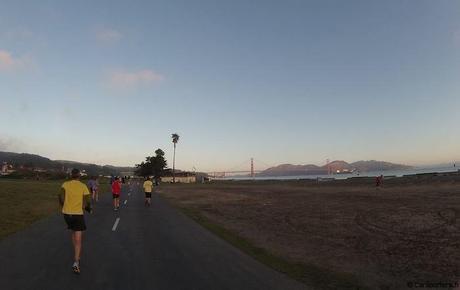 Marathon de San Francisco - bord de mer
