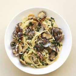 Spaghettis aux palourdes