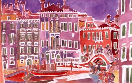 Acquarelles d'Henri Landier