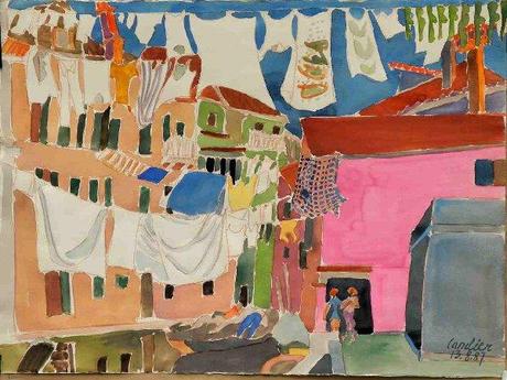 Acquarelles d'Henri Landier