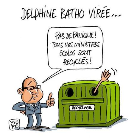Ministre écolo et recyclable