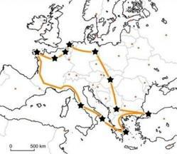 Train Fatal. Ils sont partis pour un tour d'Europe des fanfares !