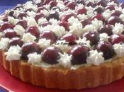 Tarte génoise cerises