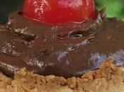 Tartelettes "ganache" chocolat noir