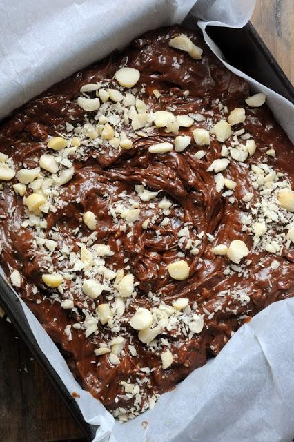 Le vendredi c'est retour vers le futur… Brownie au chocolat noir et aux noix de macadamia et pique-nique de dimanche !