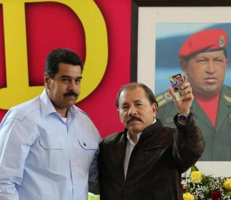 Nicolas Maduro et Daniel Ortega