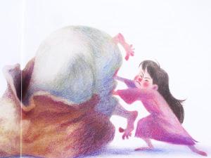 Une petite fille... à croquer !