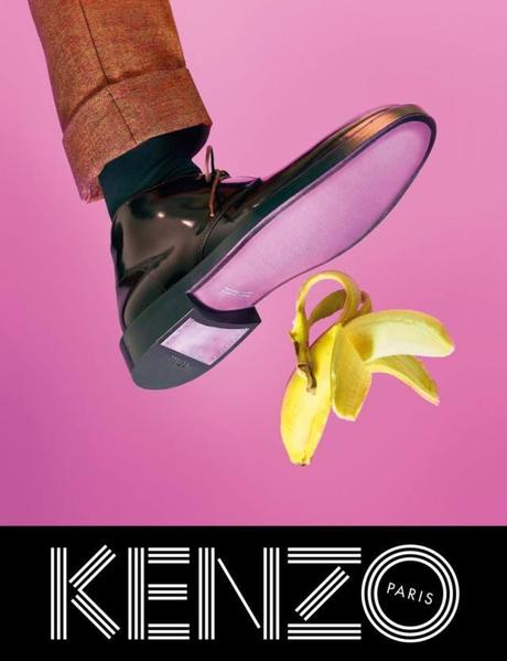 La nouvelle campagne Kenzo pour l'hiver prochain, drôle, fun, pop et arty...