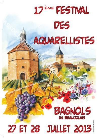 17ème Festival des aquarellistes de Bagnols en Beaujolais