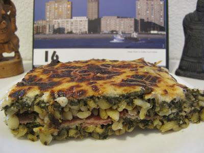 Plat : Gratin de Blé Épinards et Bacon