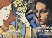 Tamara Lempicka l’Art Nouveau Pinacothèque élèments biographie quelques oeuvres