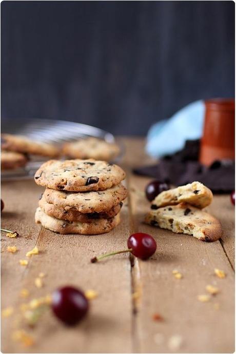 Cookies aux flakes de maïs et chocolat