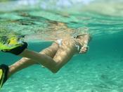 corps sirène grâce palmes!