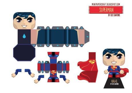 Superman Costumes de Gus Santome (x 7)