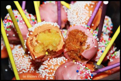 Cake pops Caramel au beurre salé