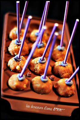 Cake pops Caramel au beurre salé