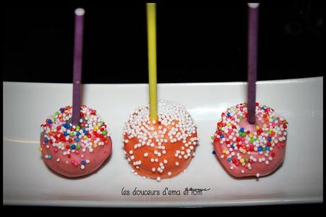 Cake pops Caramel au beurre salé