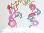Cake Topper alternatif {Inspiration}
