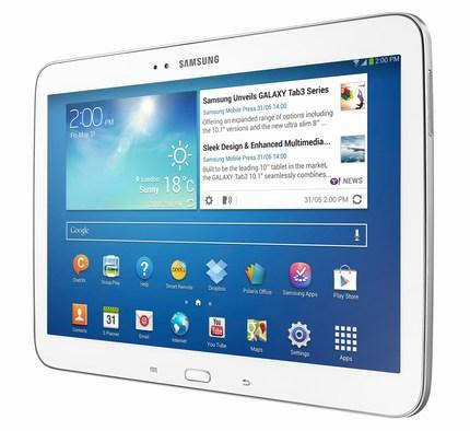 Test de la Galaxy Tab 3 10.1 GT-P5210