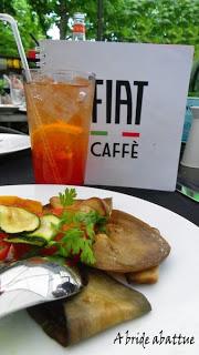 Le Fiat Caffè ... Un petit coin d'Italie sur les Champs Elysées